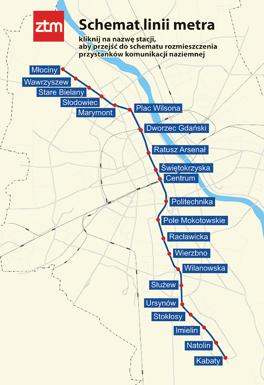 logistykakolejowa.pl schemat linii metra wykaz autobusow i przystankw